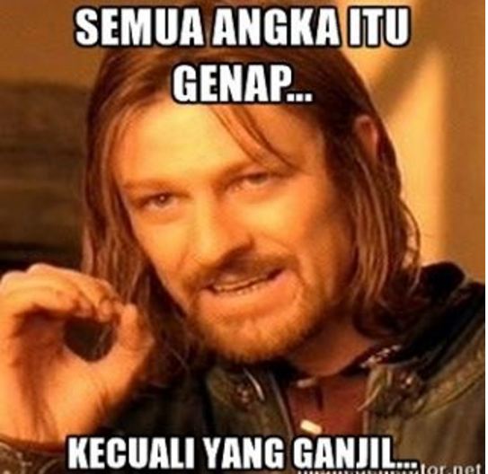 meme ganjil genap © 2016 brilio.net