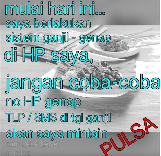 meme ganjil genap © 2016 brilio.net