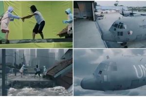 14 Foto behind the scene film 'Bangkit' yang bikin kamu melongo