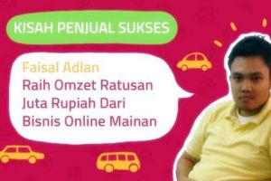 Penjual mainan ini sukses, omzetnya ratusan juta rupiah per bulan!