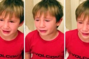 Bocah ini nangis cuma gara-gara dipanggil Donald Trump, kocak!