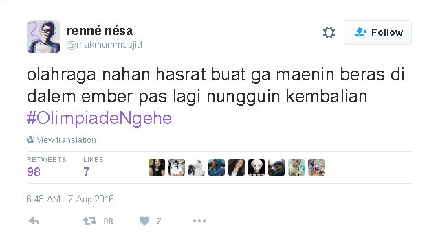 olimpiade ngehe kocak 1-20 © 2016 brilio.net