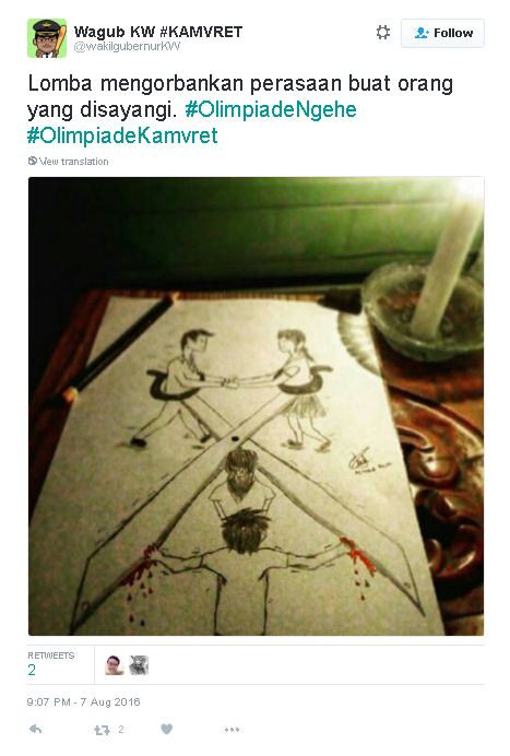 olimpiade ngehe kocak 1-20 © 2016 brilio.net