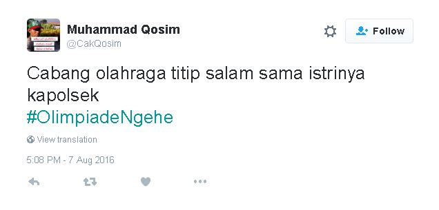 olimpiade ngehe kocak 1-20 © 2016 brilio.net