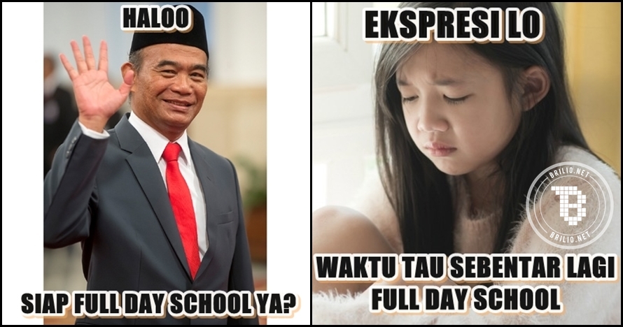 10 Meme 'full day school' ini kocak abis, duh anak-anak kapan mainnya?