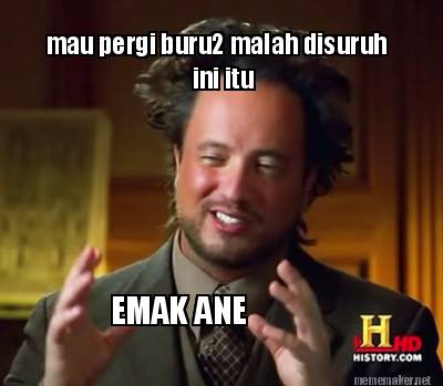 Meme disuruh emak © 2016 brilio.net