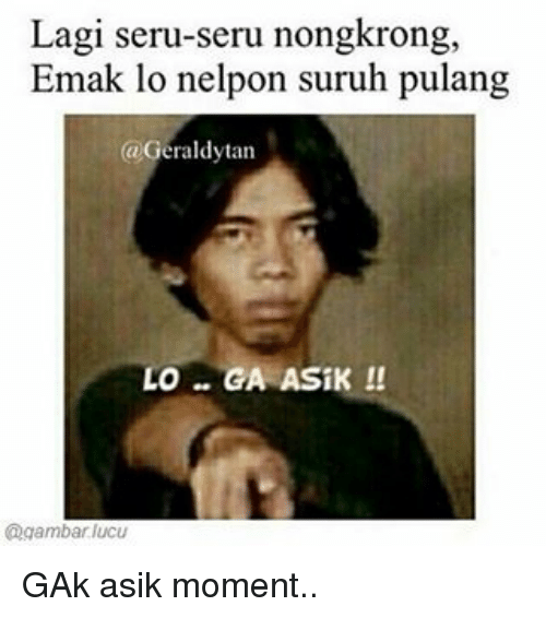 Meme disuruh emak © 2016 brilio.net