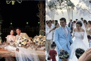 15 Foto romantisnya pernikahan Samuel & Franda, bak di negeri dongeng