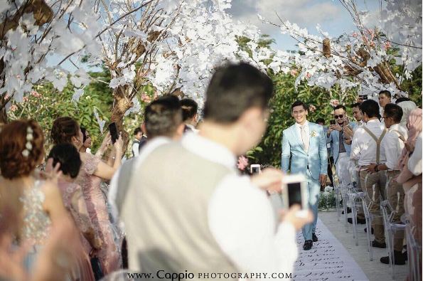 15 Foto romantisnya pernikahan Samuel & Franda, bak di negeri dongeng