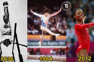 10 Evolusi kostum atlet senam Olimpiade, dari norak sampai keren