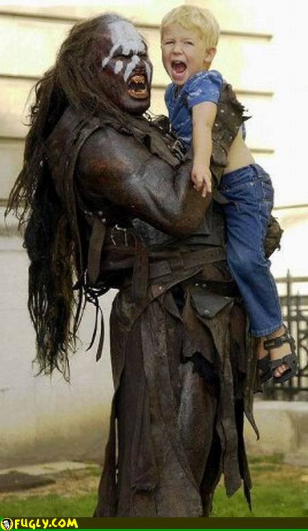 badut ultah serem © 2016 brilio.net