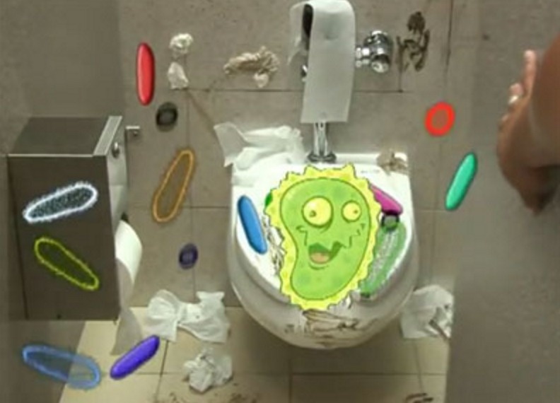 kotor bandara  © 2016 brilio.net