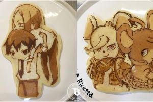 Lupakan bentuk bulat, chef ini buat pancake berbentuk aneka karakter