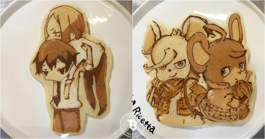 Lupakan bentuk bulat, chef ini buat pancake berbentuk aneka karakter