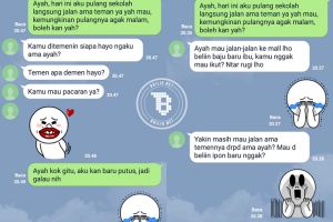 12 Percakapan anak minta izin hangout ke ayahnya ini lucu banget