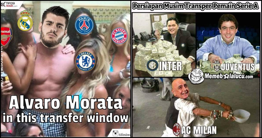 11 Meme lucu bursa transfer pesepakbola, awas klub idolamu tersindir