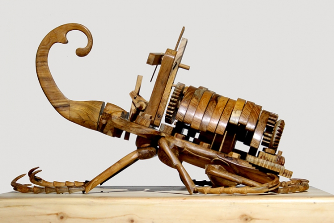 7 Robot kayu karya seniman asal Jogja ini keren abis