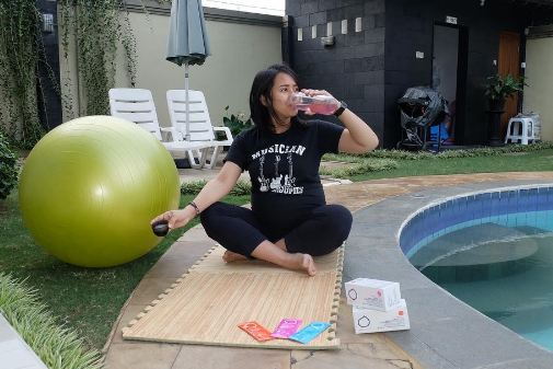 potret chua kotak saat hamil tua © 2016 brilio.net