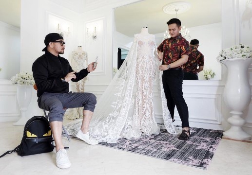 Syahrini ultah © 2016 brilio.net