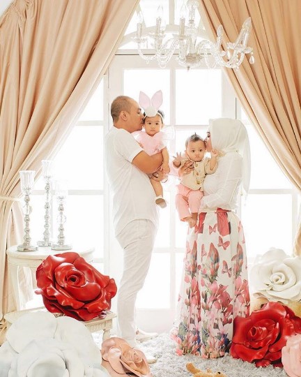 Syahrini ultah © 2016 brilio.net