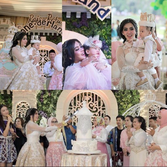 Syahrini ultah © 2016 brilio.net