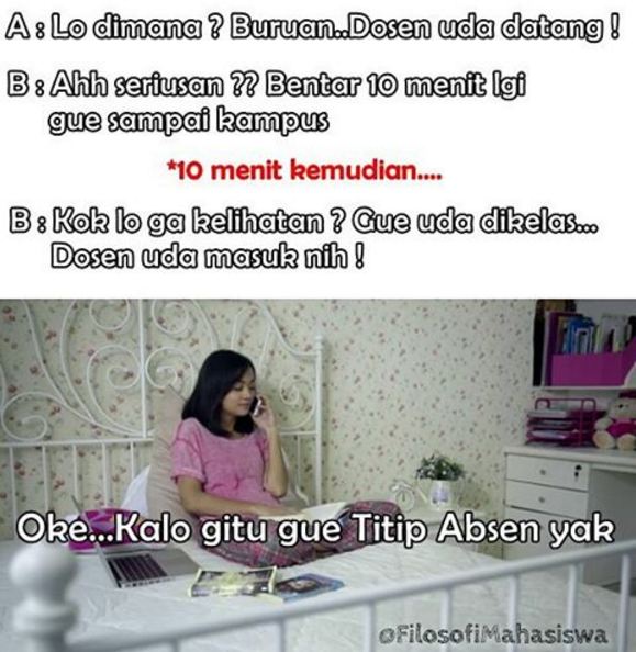 obrolan ala mahasiswa 1-17 © 2016 brilio.net