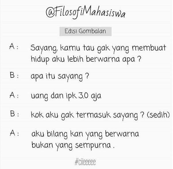 obrolan ala mahasiswa 1-17 © 2016 brilio.net