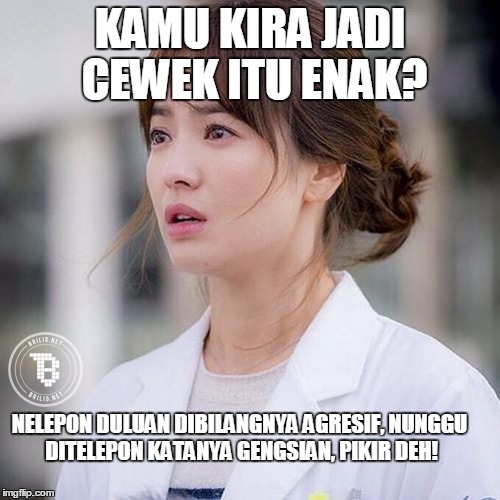 kamu pikir jadi cewek itu enak © 2016 brilio.net