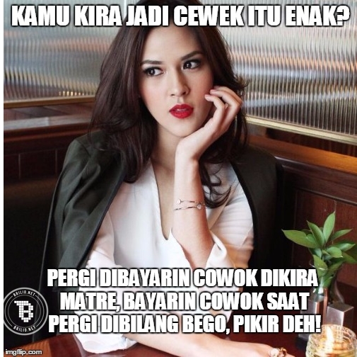 kamu pikir jadi cewek itu enak © 2016 brilio.net
