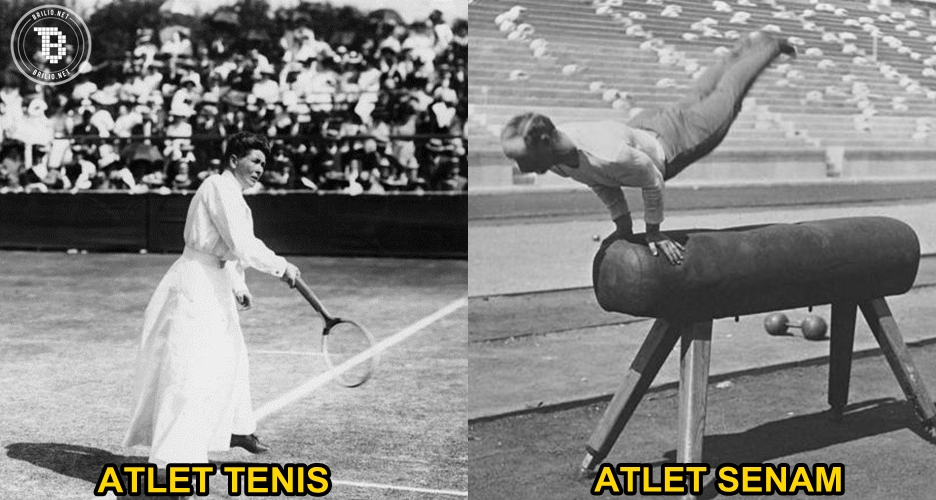 10 Foto aksi atlet olimpiade 100 tahun lalu, langka dan unik