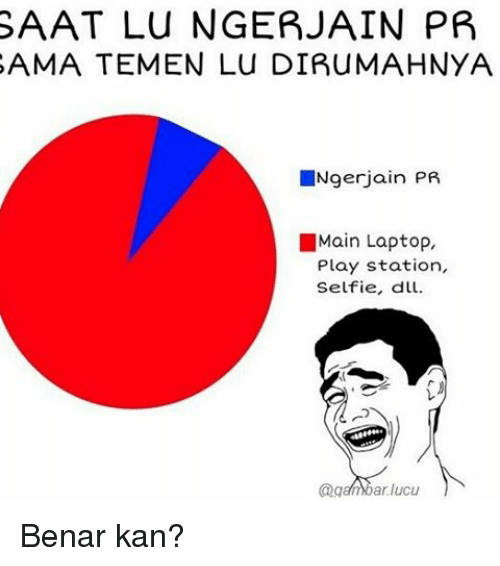 meme lucu garap PR 1-23 © 2016 brilio.net