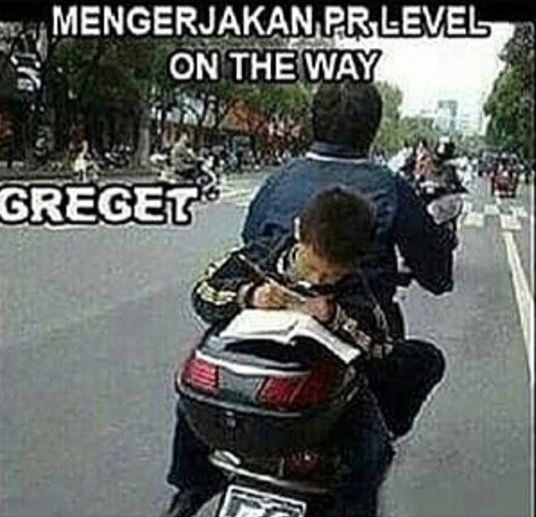 meme lucu garap PR 1-23 © 2016 brilio.net