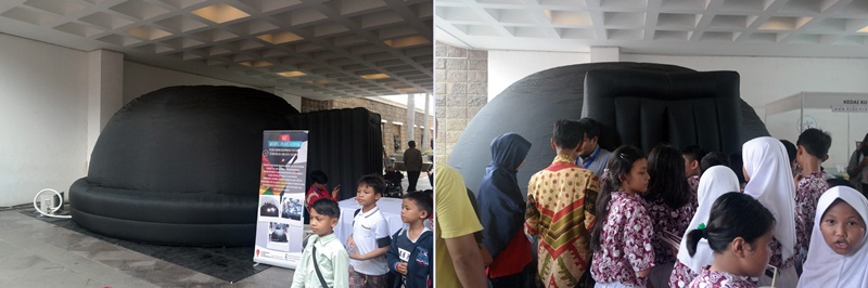 Planetarium mini kreasi ilmuwan muda Indonesia ini keren banget