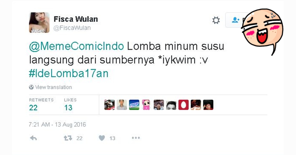 17 Cuitan kocak ide lomba 17an ini bikin senyum-senyum sendiri