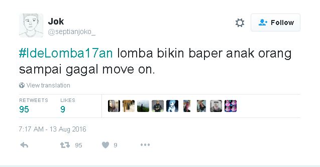 lomba 17an tweet 1-17 © 2016 brilio.net