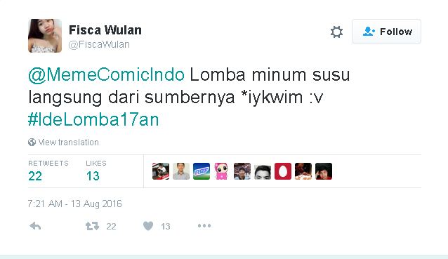 lomba 17an tweet 1-17 © 2016 brilio.net