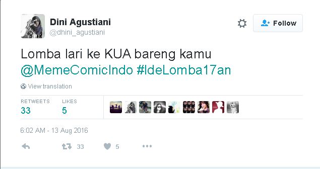 lomba 17an tweet 1-17 © 2016 brilio.net