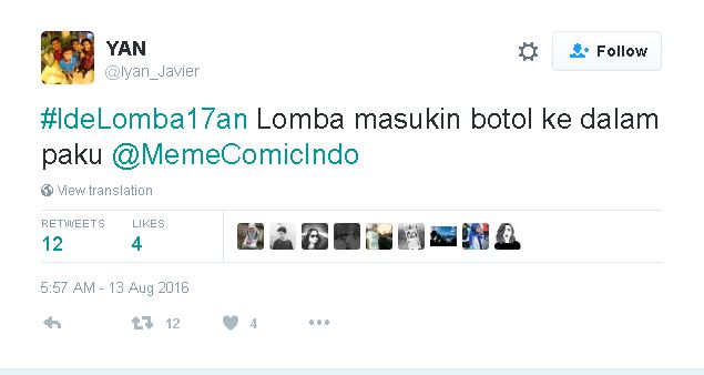 lomba 17an tweet 1-17 © 2016 brilio.net