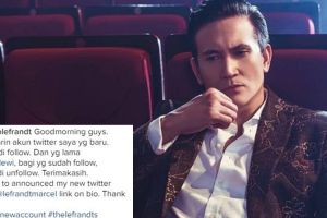 Cerai dari Dewi Rezer, Marcelino Lefrandt ganti akun Twitter 