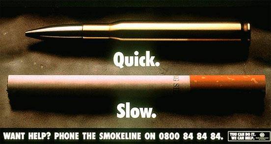 Iklan kreatif berhenti merokok ini  bikin perokok tersindir berat
