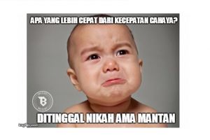 10 Meme 'apa yang lebih cepat dari kecepatan cahaya?' ini makjleb abis