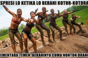 10 Meme Tough Mudder ini sindir keras kamu yang malas olahraga