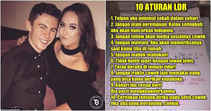 Jalani LDR, cewek ini bikin 10 aturan gokil untuk cowoknya