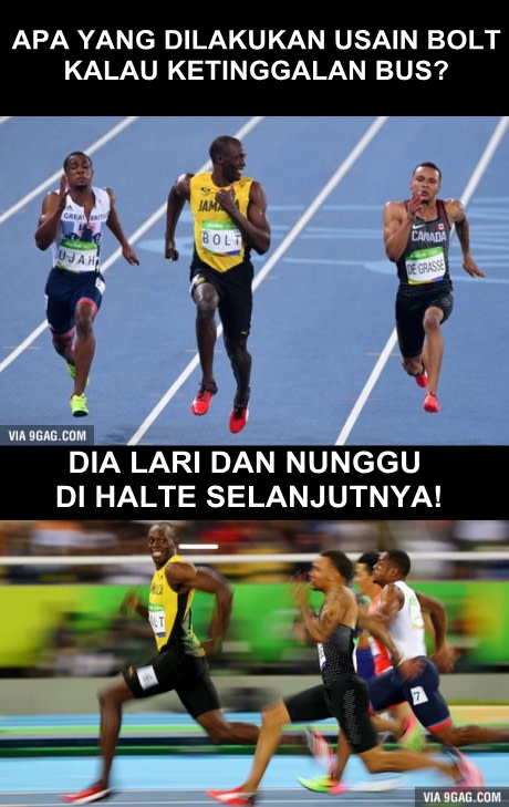 12 Bukti bahwa Usain Bolt adalah orang tercepat di dunia!