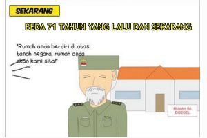 8 Meme beda kondisi dulu dan setelah 71 tahun Indonesia merdeka