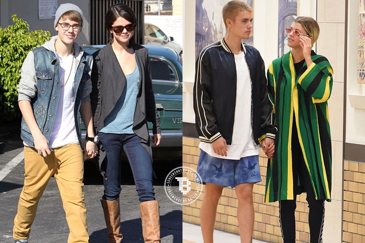 5 Gaya Sofia pacar baru Justin Bieber dianggap tiru Selena Gomez