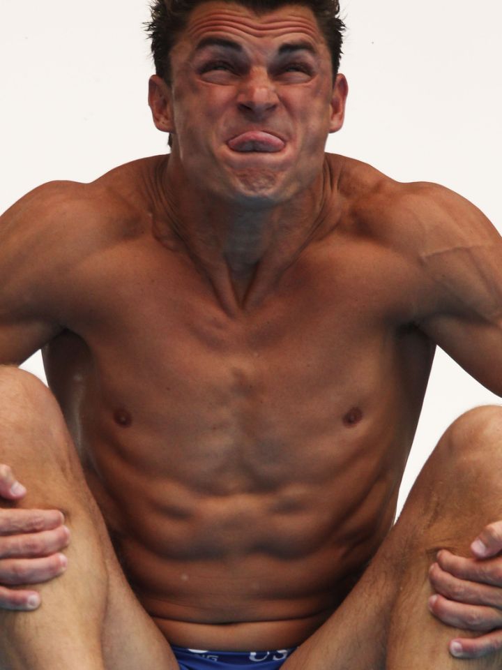 Ekspresi 15 atlet loncat indah ini kocak banget, semangat banget ya