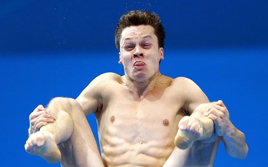 ekspresi loncat indah © 2016 brilio.net