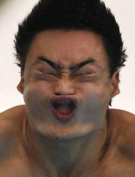 ekspresi loncat indah © 2016 brilio.net