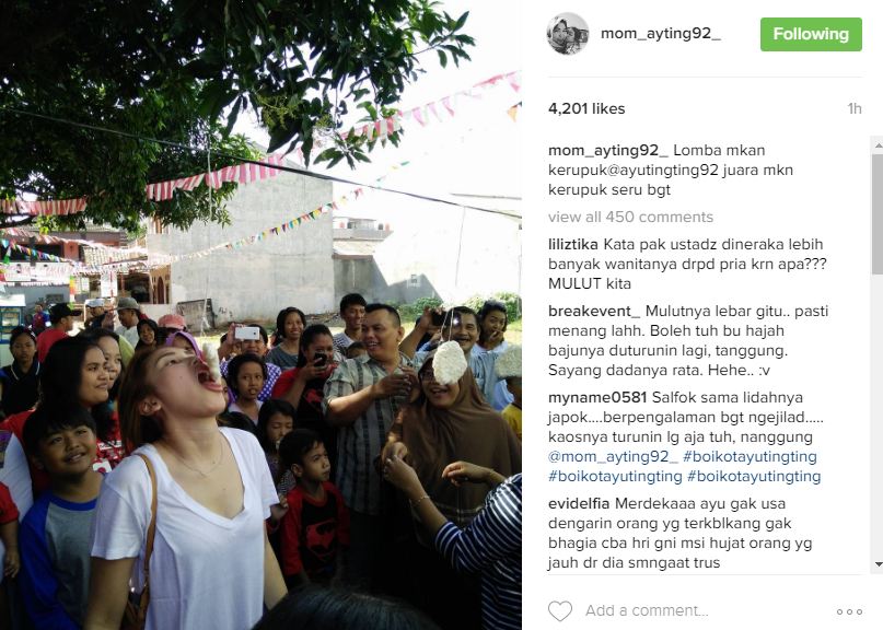  Ayu kerupuk  © 2016 brilio.net